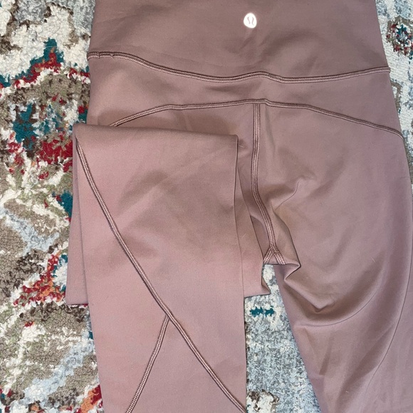 lululemon athletica Kids Mauve Leggings - Picture 1 of 3
